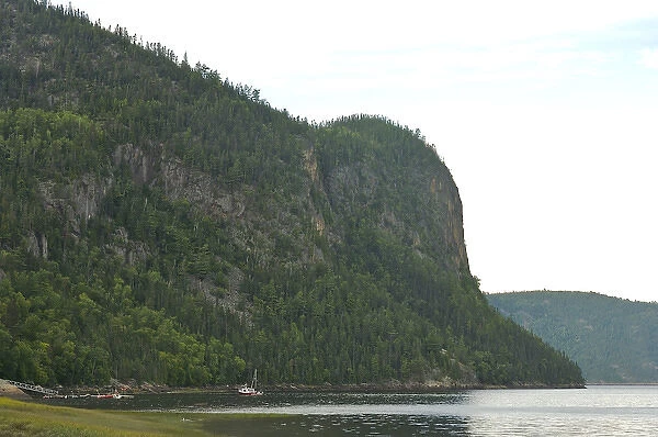 North America, Canada, Quebec, Saguenay, Riviere-Eternite. Cap Trinite, Saguenay Fjord