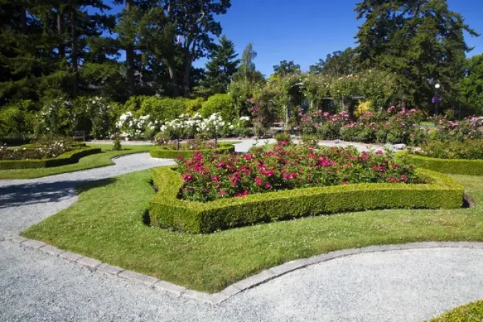 Framed Print : North America; Canada; Victoria; Gardens at Governors House Victoria Framed Print : North America; Canada; Victoria; Gardens at Governors House Victoria