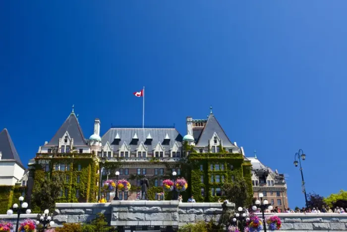 Framed Print : North America; Canada; Victoria; Historic Empress Hotel Framed Print : North America; Canada; Victoria; Historic Empress Hotel