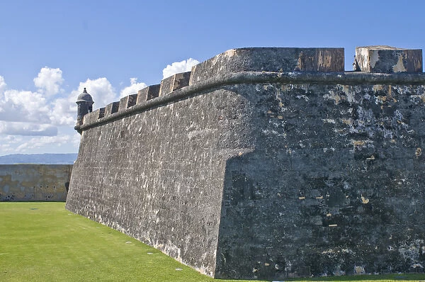 North America; Caribbean; Puerto Rico; San Juan. Castillo San Felipe del Morro repelled