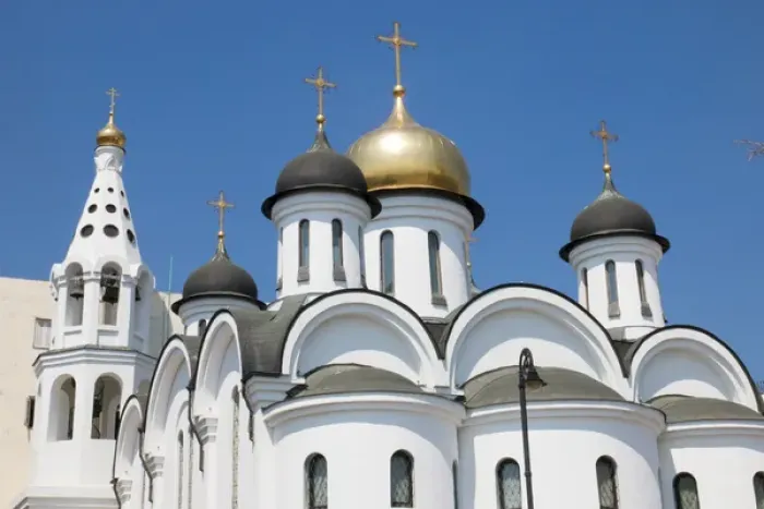 Framed Print : North America, Latin America, Caribbean, Cuba, Havana. Eastern Orthodox church Framed Print : North America, Latin America, Caribbean, Cuba, Havana. Eastern Orthodox church