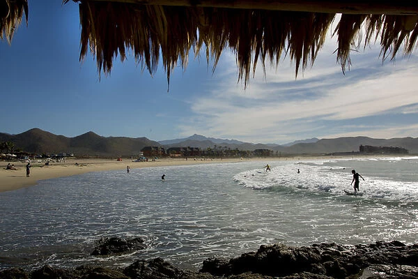 North America, Mexico, Baja California Sur, Todos Santos. Cerritos Beach