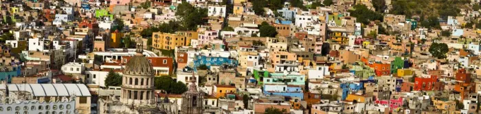 Framed Print : North America; Mexico; Ganajuanto; City view Panorama Framed Print : North America; Mexico; Ganajuanto; City view Panorama