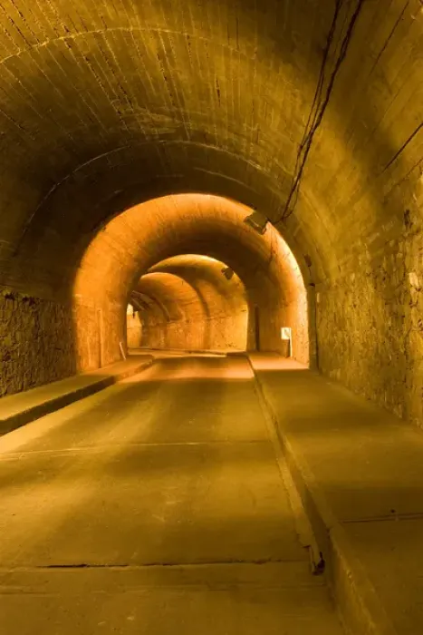 Framed Print : North America, Mexico, Guanajuato. Entrance of one of the subterranean streets at night Framed Print : North America, Mexico, Guanajuato. Entrance of one of the subterranean streets at night