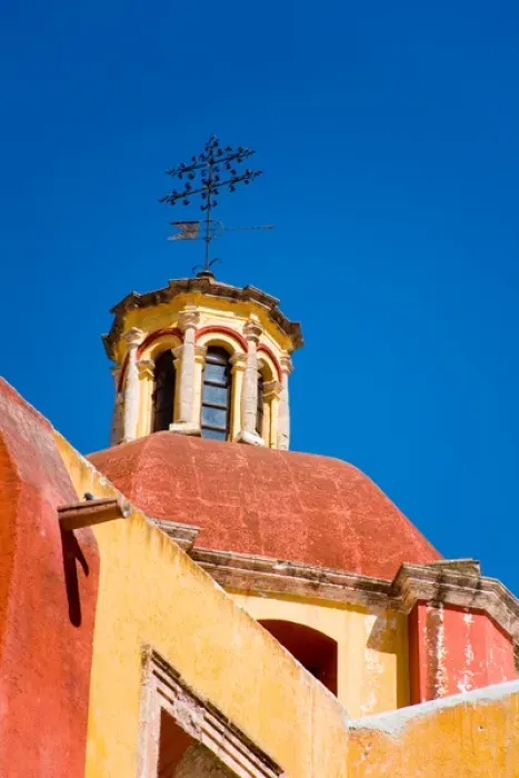 Framed Print : North America, Mexico, Guanajuato. Dome of the Church of San Roque Framed Print : North America, Mexico, Guanajuato. Dome of the Church of San Roque