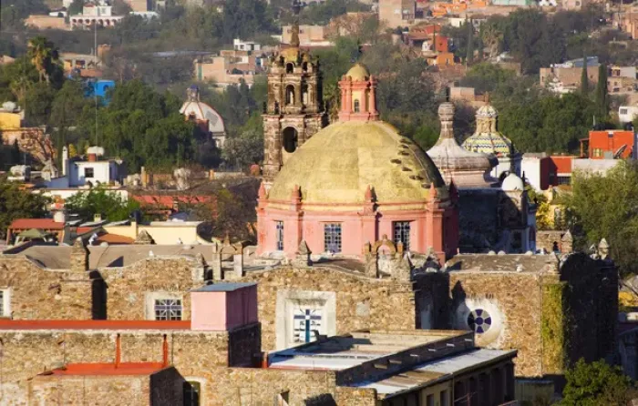 Framed Print : North America, Mexico, Guanajuato state, San Miguel de Allende. Templo de las Monjas Framed Print : North America, Mexico, Guanajuato state, San Miguel de Allende. Templo de las Monjas