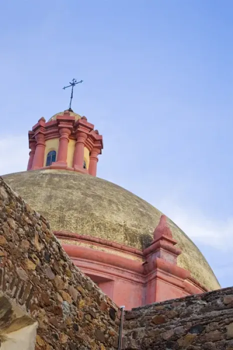 Framed Print : North America, Mexico, Guanajuato state, San Miguel de Allende. The dome of Templo Framed Print : North America, Mexico, Guanajuato state, San Miguel de Allende. The dome of Templo