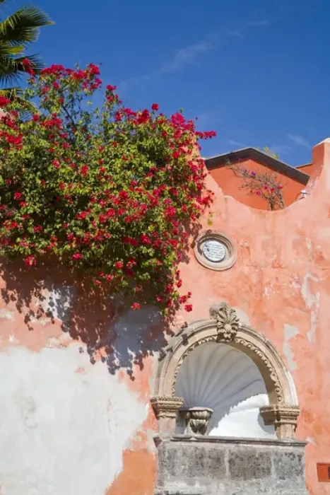 Framed Print : North America, Mexico, Guanajuato state, San Miguel de Allende. Colonial fountain