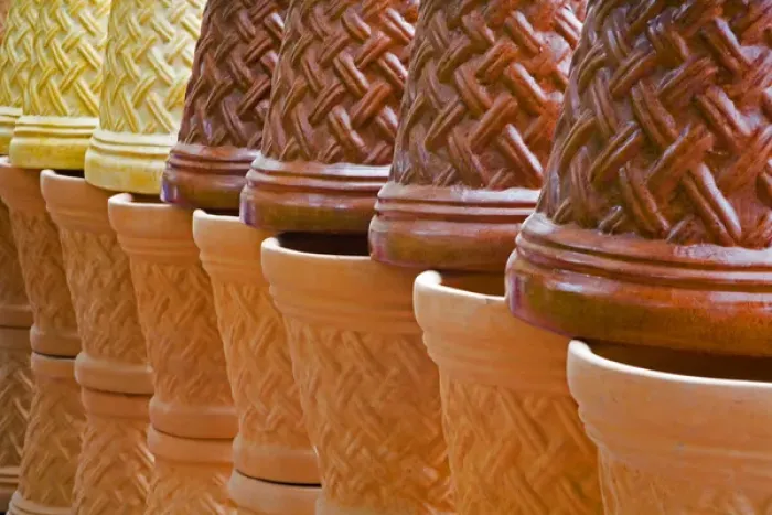 Framed Print : North America, Mexico, Guanajuato state, San Miguel de Allende. Pots for sale Framed Print : North America, Mexico, Guanajuato state, San Miguel de Allende. Pots for sale