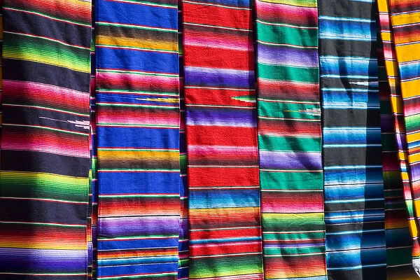 North America, Mexico, Guanajuato state, San Miguel de Allende. Colorful Mexican