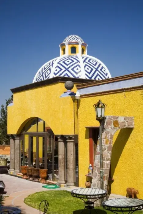 Framed Print : North America, Mexico, Guanajuato state. A ceramic shop on the road to Dolores Hildago