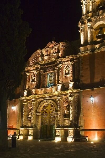 North America, Mexico, Guanajuato state, San Miguel de Allende. This is the church