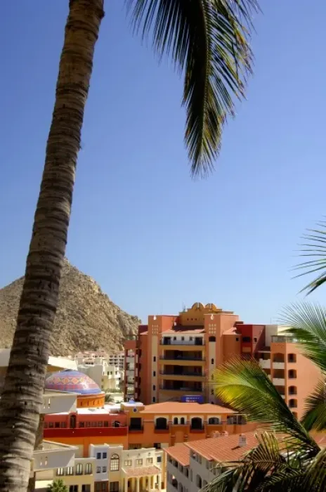 Framed Print : North America, Mexico, State of Baja California Sur, Cabo San Lucas. Typical resort Framed Print : North America, Mexico, State of Baja California Sur, Cabo San Lucas. Typical resort