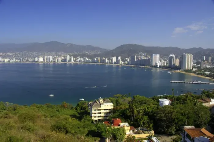 Framed Print : North America, Mexico, State of Guerrero, Acapulco. Overview of the Gold Zone & Acapulco Framed Print : North America, Mexico, State of Guerrero, Acapulco. Overview of the Gold Zone & Acapulco