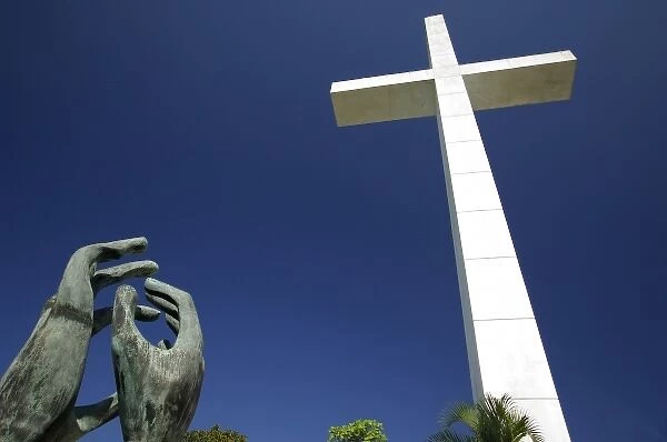 North America, Mexico, State of Guerrero, Acapulco, Las Brisas. Chapel of Peace with