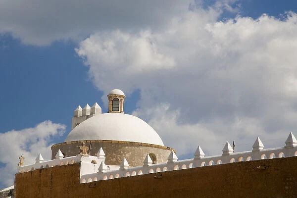 North America, Mexico, Yucatan Peninsula, Ticul. The dome of the San Anonio de