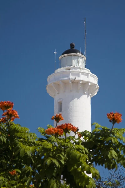 North America, Mexico, Yucatan, Progreso. The lighthouse, El Faro, in Progreso