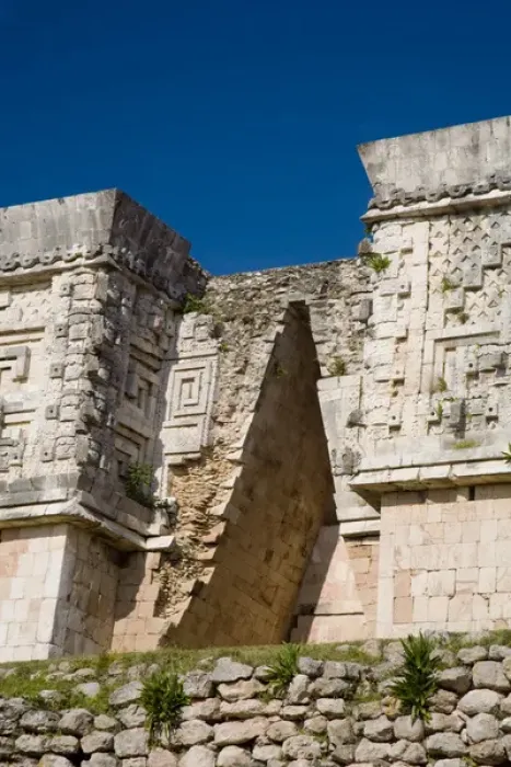 Framed Print : North America, Mexico, Yucatan, Uxmal. Uxmal, a large pre-Columbian ruined city Framed Print : North America, Mexico, Yucatan, Uxmal. Uxmal, a large pre-Columbian ruined city