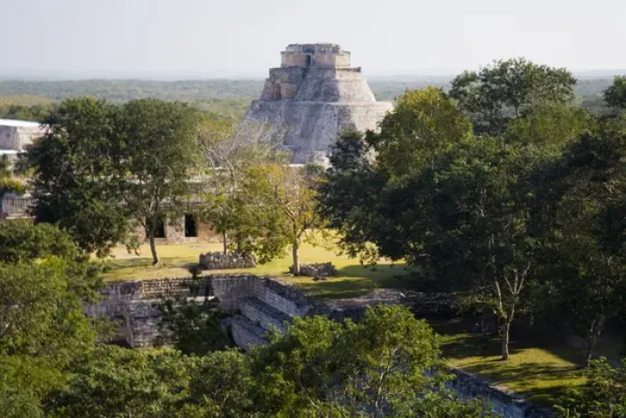 Framed Print : North America, Mexico, Yucatan, Uxmal. Uxmal, a large pre-Columbian ruined city Framed Print : North America, Mexico, Yucatan, Uxmal. Uxmal, a large pre-Columbian ruined city