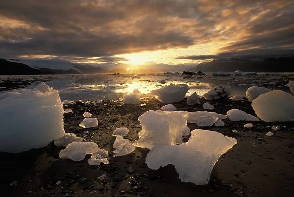 North America, USA, Alaska, Ice Bay, Icescape, landscape