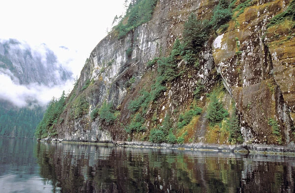 North America, USA, Alaska, Misty Fjord National Park, Fjords