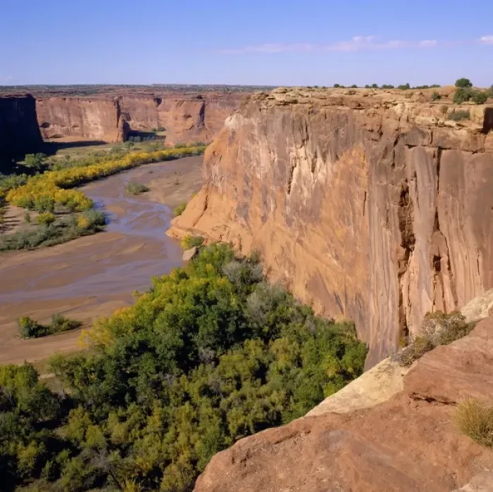 Framed Print : North America, USA, Arizona, Canyon de Chelly N. M. from the South Rm Framed Print : North America, USA, Arizona, Canyon de Chelly N. M. from the South Rm