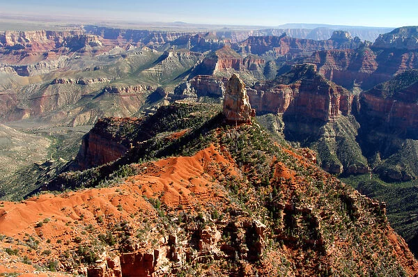 North America, USA, Arizona, Grand Canyon National Park, North Rim. Point Imperial