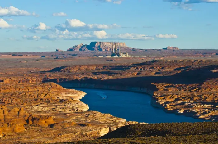 Framed Print : North America, USA, Arizona, Page, Lake Powell Vistas, cruising Boat, From Wahweap Framed Print : North America, USA, Arizona, Page, Lake Powell Vistas, cruising Boat, From Wahweap