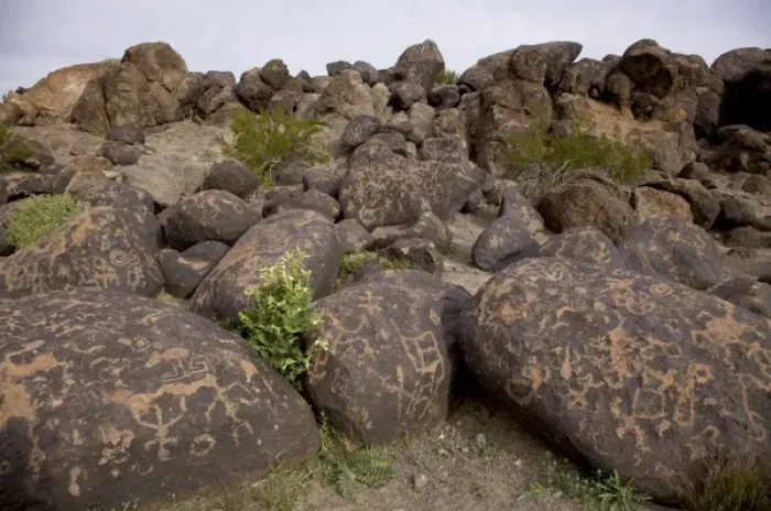 Framed Print : North America, USA, Arizona, Painted Rock Petroglyph Site. Petroglyphs pecked into boulders Framed Print : North America, USA, Arizona, Painted Rock Petroglyph Site. Petroglyphs pecked into boulders
