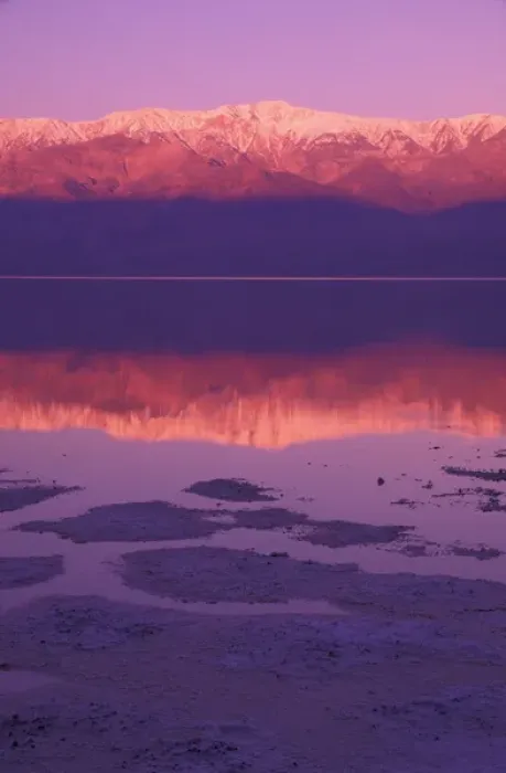 Framed Print : North America, USA, Califorinia, Death Valley National Park, Panamint Range reflected Framed Print : North America, USA, Califorinia, Death Valley National Park, Panamint Range reflected