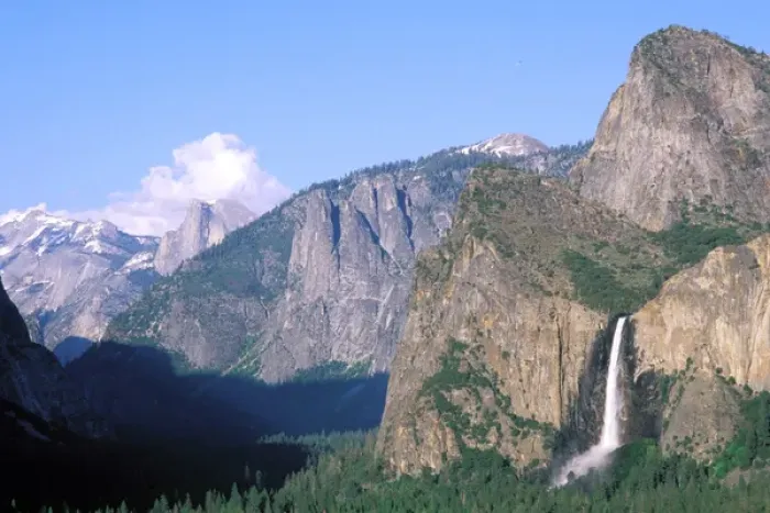Framed Print : North America, USA, California, Yosemite National Park. Bridalveil Falls