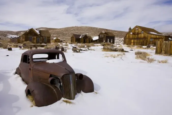 Framed Print : North America, USA, California, Bodie Ghost Town. 1930s Buick Framed Print : North America, USA, California, Bodie Ghost Town. 1930s Buick