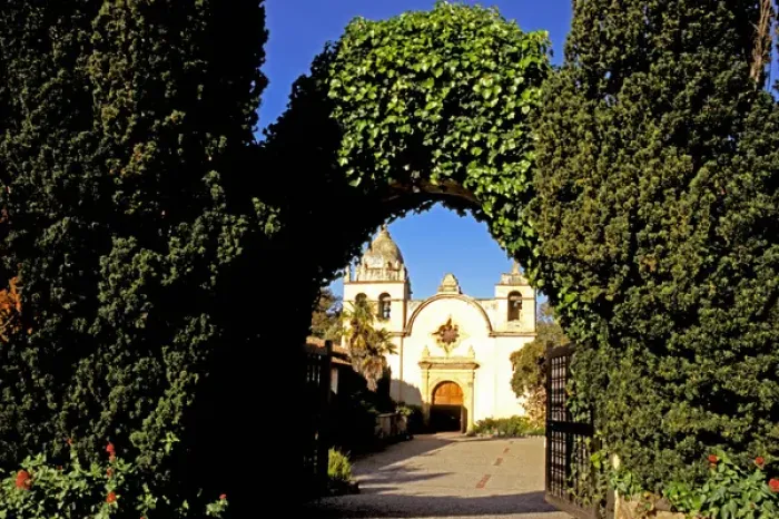 Framed Print : North America, USA, California, Carmel. Carmel Mission Framed Print : North America, USA, California, Carmel. Carmel Mission