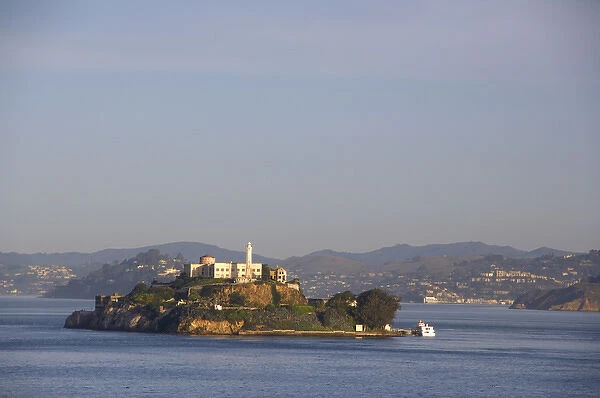 North America, USA, California, San Francisco. Alcatraz Island, historic federal