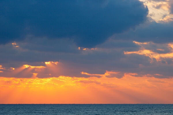North America, USA, Florida, Canaveral National Seashore, Silver Sands, sunrise