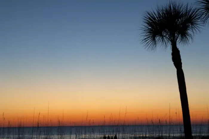 Framed Print : North America, USA, Florida, Sarasota, Orange and blue Sunset on the Crescent Beach Framed Print : North America, USA, Florida, Sarasota, Orange and blue Sunset on the Crescent Beach