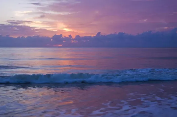 Framed Print : North America, USA, Georgia, Tybee Island. Sunrise clouds refecting on incoming waves Framed Print : North America, USA, Georgia, Tybee Island. Sunrise clouds refecting on incoming waves