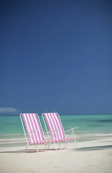 Framed Print : North America, USA, Hawaii. Beach chairs Framed Print : North America, USA, Hawaii. Beach chairs