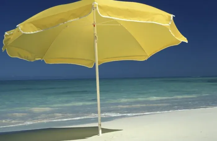 Framed Print : North America, USA, Hawaii. Beach umbrella Framed Print : North America, USA, Hawaii. Beach umbrella