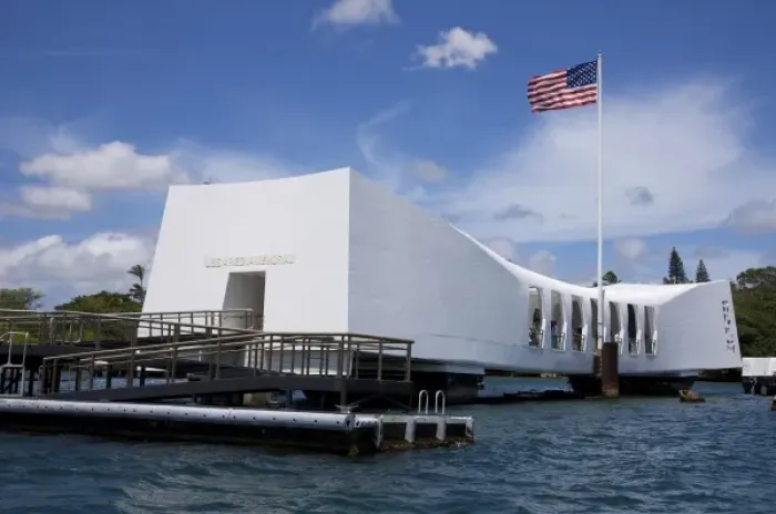 Framed Print : North America, USA, Hawaii, O ahu. USS Arizona War Memorial Framed Print : North America, USA, Hawaii, O ahu. USS Arizona War Memorial