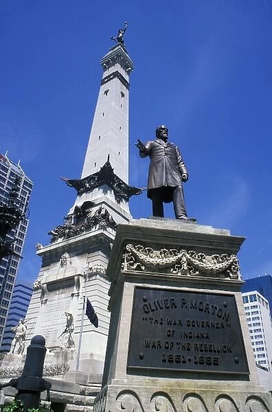 North America, USA, Indiana, Indianapolis. Soldiers and sailors monument