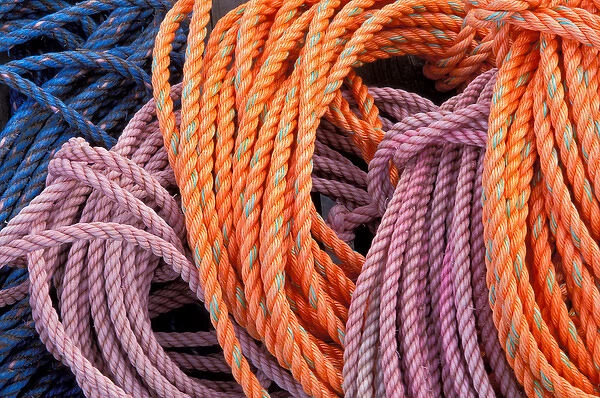 North America; USA; Maine Lobster Ropes