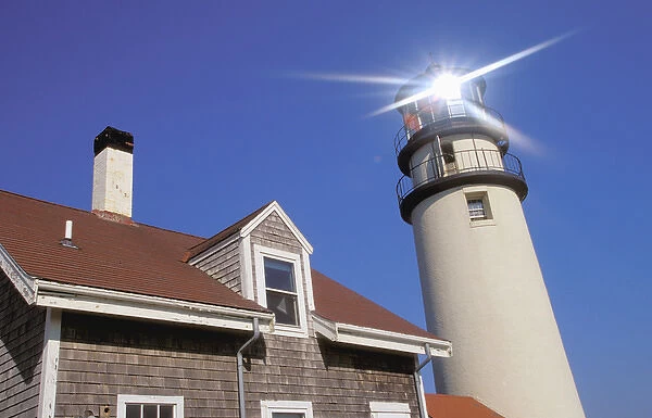 North America, USA, Massachusettes, Cape Cod, North Turo. Cape Cod lighthouse