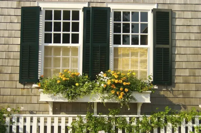 Framed Print : North America, USA, Massachusetts, Marthas Vineyard, Edgartown. Two shuttered windows Framed Print : North America, USA, Massachusetts, Marthas Vineyard, Edgartown. Two shuttered windows