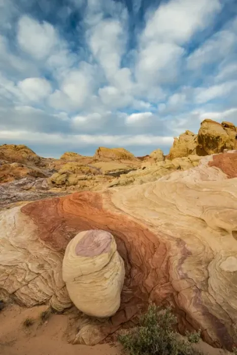 Framed Print : North America, USA, Nevada, Valley of Fire State Park