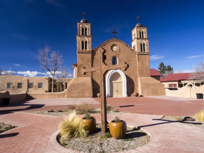 Framed Print : North America; USA; New Mexico; Socorro; Mission San Miguel Socorro