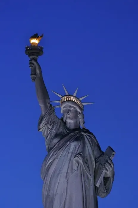 Framed Print : North America, USA, New York, New York City. The Statue of Liberty in the evening Framed Print : North America, USA, New York, New York City. The Statue of Liberty in the evening