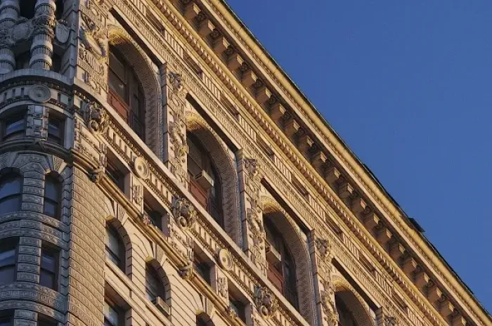 Framed Print : North America, USA, New York, New York City, Manhattan. Flatiron Building detail Framed Print : North America, USA, New York, New York City, Manhattan. Flatiron Building detail