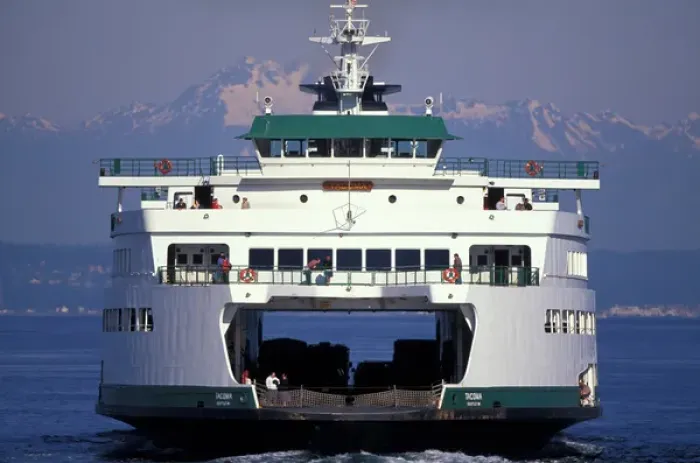Framed Print : North America, USA, Seattle, Ellioitt Bay. Ferry Tacoma Framed Print : North America, USA, Seattle, Ellioitt Bay. Ferry Tacoma
