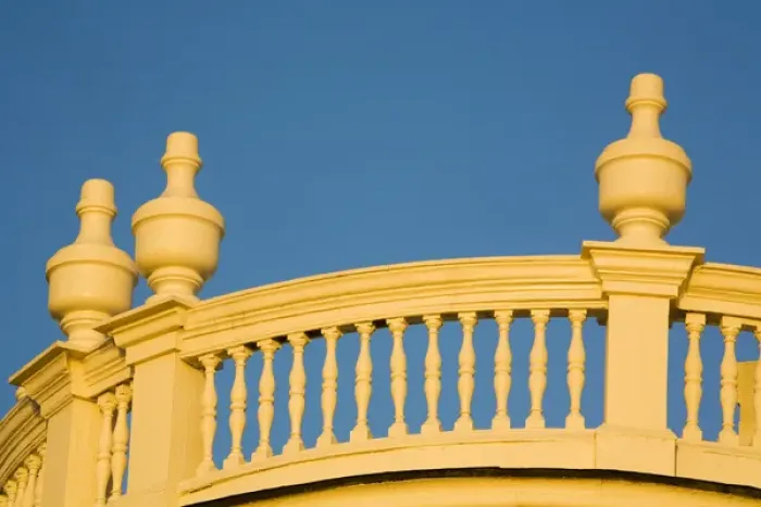 Framed Print : North America, USA, South Carolina, Charleston. Detail of the architecture on an